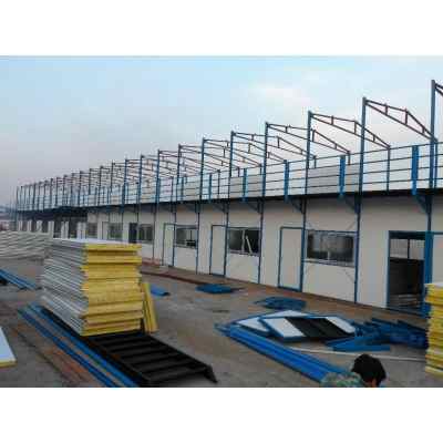 原平活动房工地搭建双层活动房宿舍