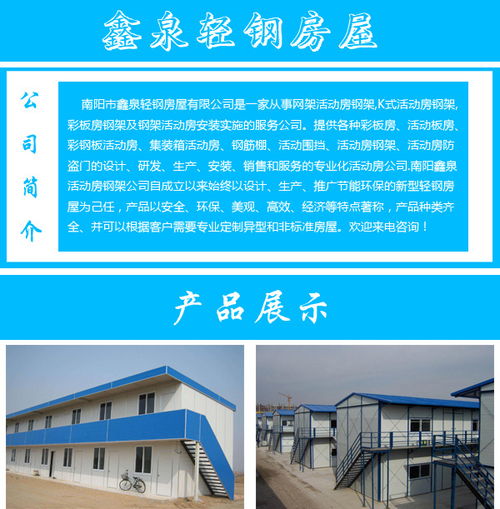 南阳打包箱房多少钱 鑫泉钢结构可按需定制 邓州打包箱房